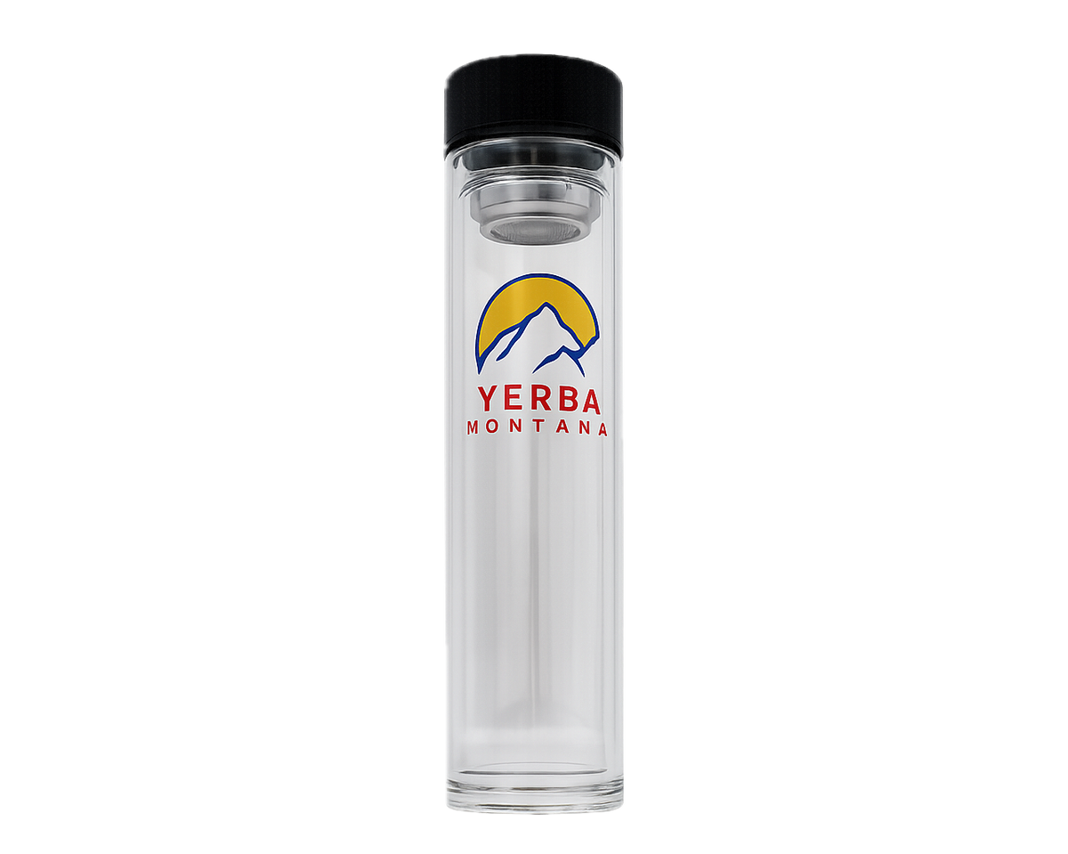 2 Cup Glass Insulated Thermos – Yerba Montana