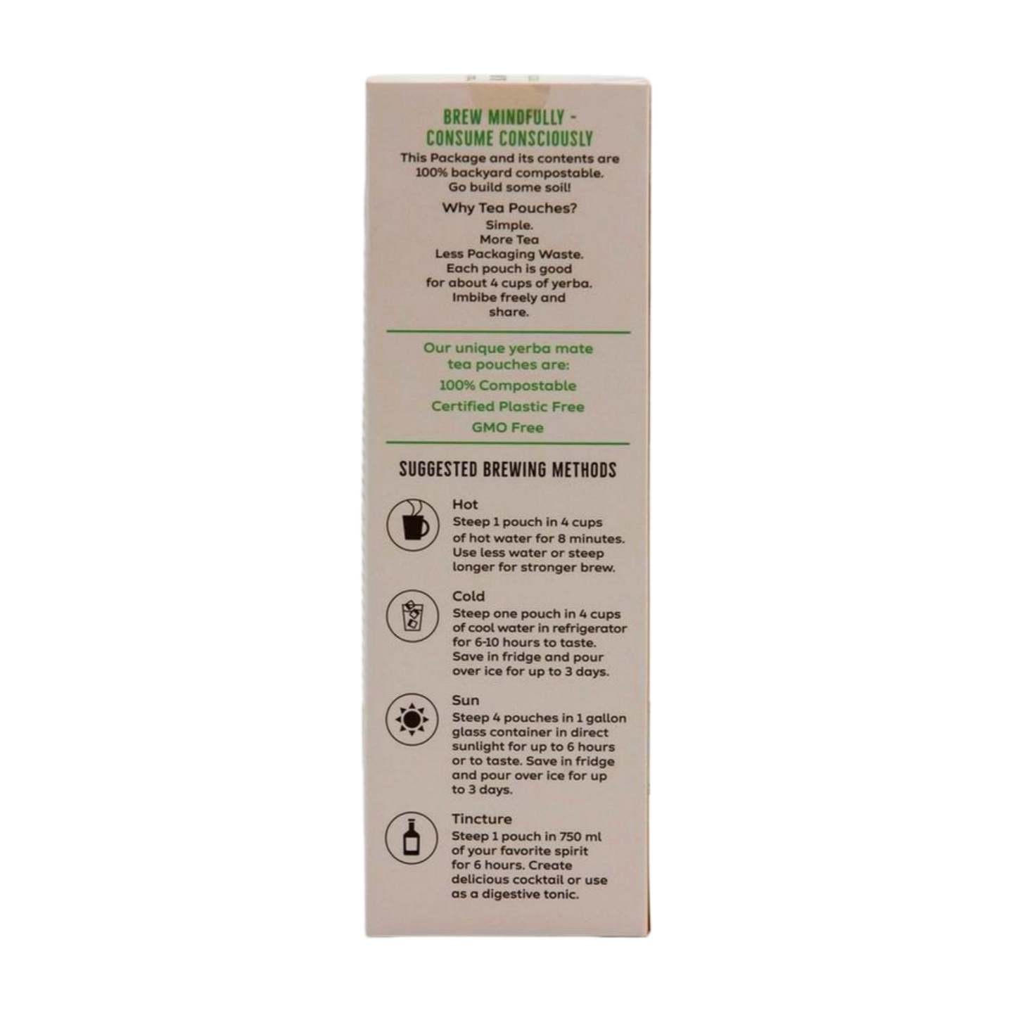 Mountain Mint - Yerba Mate Tea Bags