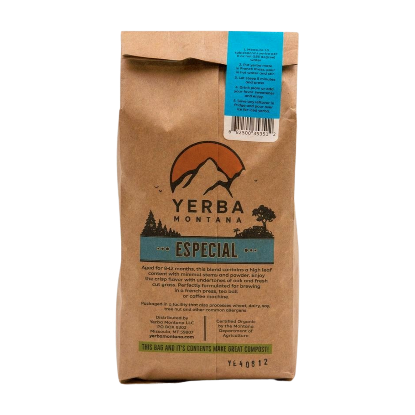 Yerba Mate Loose Leaf Especial