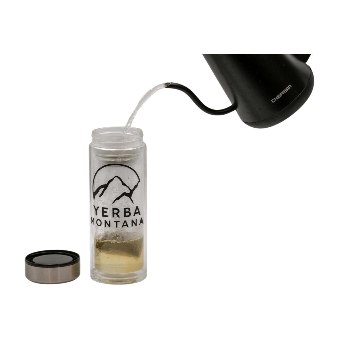 4 Cup Double Wall Glass Thermos