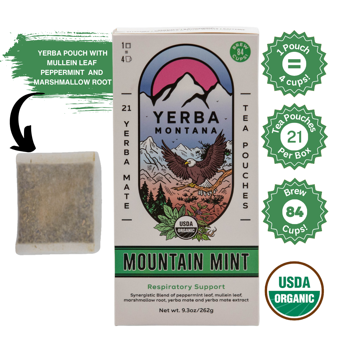 Mountain Mint - Yerba Mate Tea Bags